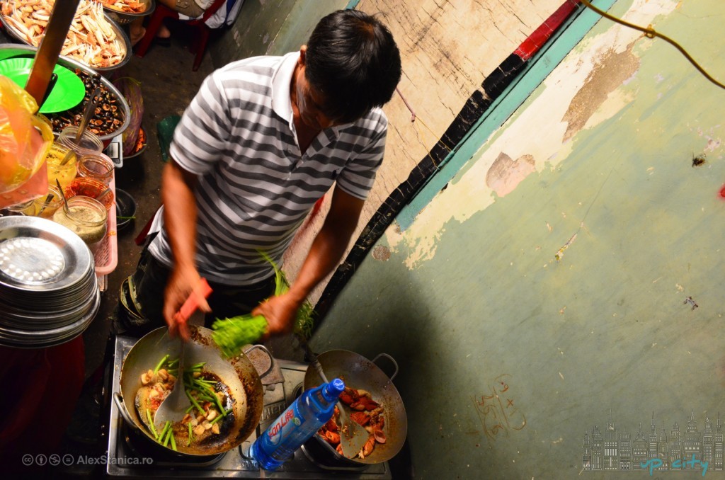 street side cooking