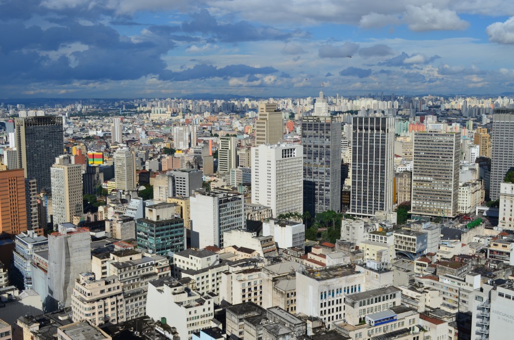 sao paulo seen from circolo italiano on a sunny day