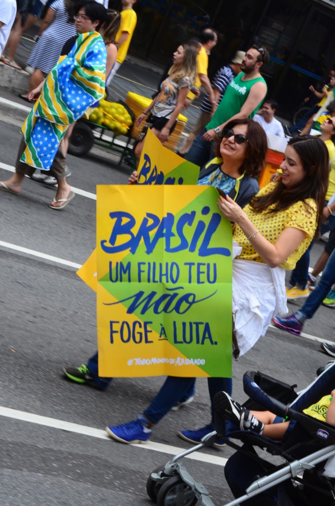 street protest sao paulo 13 march 2016